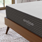 Modway - Aveline 10 po Matelas California King-Housse amovible à fermeture éclair en tricot extensible
