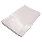 Staples - Chemises à rabat demi-coupe - Format légal - Rose clair - Lot de 50-Rose clair