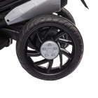 Qaba - Moto pour enfants 6v avec éclairage musical, 3 roues - rouge-Trois pneus larges pour l'équilibre et la sécurité 