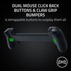 Razer - KISHI V3 PRO TG Manette Gaming-Alimenté par le lanceur de jeux razer nexus: Découvrez des milliers de jeux sur iOS et Android. Lancez des jeux, personnalisez les commandes, enregistrez et partagez une session de jeu, et maintenez votre manette de jeu à jour grâce à une application gratuite* disponible en appuyant sur un bouton dédié. . * Razer Nexus n’applique pas de frais/ne requiert pas d’abonnement, mais certaines applications dans Razer Nexus le font/le requiert