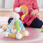 Guidecraft - Grippies Shake - construction et courbe - Ensemble de 70-Encourager l'exploration magnétique, la stimulation sensorielle, l'ingénierie et la construction organique