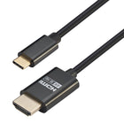 Staples - Tech Câble USB-C vers HDMI 2.0 - 6 pi-Contacts plaqués or : équipé de contacts plaqués or pour une clarté du signal améliorée et une durabilité accrue