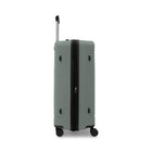 Swiss Mobility - Ensemble de Valise 2 Morceaux à Coque Rigide de la collection Rhodes- Vert-Pieds latéraux assurant la stabilité et la résistance aux chocs (sur la grande valise)