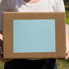 JAM Paper - Étiquettes autocollantes pleine page, 8 1/2 x 11 po, bleu poudre, 2 packs de 10 étiquettes-5