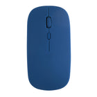 Basic Tech Souris slim sans fil 2.4GHZ - Bleu-Sans fil 2,4 GHz