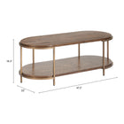 Zuo - Niju Table basse - Brun-6