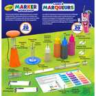 Crayola - Labo à marqueurs-Fabriquez et personnalisez 20 marqueurs uniques grâce aux outils et aux composantes faciles à utiliser