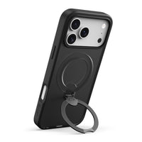 AXS - PROShield Stand MagSafe Compatible Apple iPhone 17 Pro Max - Noir-Pied rotatif à 360° pour visionnement en mode portrait ou paysage