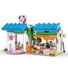 LEGO - Friends La boulangerie de gâteries pour chiens-Comprend les minipoupées d’Aliya et de Sage, 4 chiens et de nombreux détails amusants