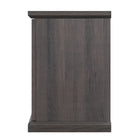 Manhattan Comfort - Meuble TV traditionnel Franklin 60 po - Marron-Base à dessus et dessous biseautés ajoutant style et caractère
