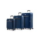 Bugatti - Ensemble de 3 valise souple -  Marin-Fabriqué en PP hybride extra léger et résistant (polyester et polypropylène)