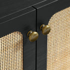 Modway - Chaucer Buffet - Noir-Capacité de poids en étagère : 44 lb.