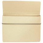 JAM Paper - Étui de transport pour dossiers minces avec élastique - 9 1/4 x 1/2 x 12 1/2 - Kraft naturel-Quantité : Vendu à l'unité