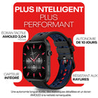 Reebok - Montre Sport Connectée Icon - 45.35 mm - Noir Absolu-Plus de 80 modes sportifs – du HIIT au paddle – avec des données précises adaptées à chaque discipline
