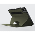 Zugu - Étui iPad 10,2 po 2019/2020/2021 - Édition Limitée - Vert Olive-Couverture folio magnétique en vert olive