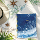 Blueline - Agenda Hebdomadaire/Mensuel - 9 1/4 po H x 7 1/4 po l - Motif Celestial - Anglais-Section contacts