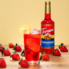 Torani - Sirop fraise -750 mL - paquet de 4-Chaque bouteille est de 750 mL (environ 25 portions)