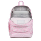 Jansport - Sac a dos Cross Town Plus - 26 L - Rose glace aérien-Poche utilitaire avant avec organisateur