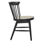 Modway - Lykke Broche courbée Chaises de salle à manger Ensemble de 2 - Noir-7