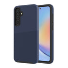 AXS - PROTech Plus étui mince anti-choc avec double couche pour Samsung Galaxy A35 - Bleu Astral-Résistant aux chutes jusqu’a 10 pieds