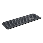 Logitech - MX Keys Clavier sans fil pour entreprise - Graphite-Les capteurs de proximité manuels allument le rétroéclairage et les capteurs de lumière ambiante ajustent la luminosité du rétroéclairage