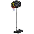Soozier – Système de basketball portatif ajustable de 6,5 à 10 pi pour l’extérieur-Parfait aussi bien pour l'intérieur que pour l'extérieur 

