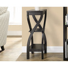 Monarch Specialties - 2478 Table D'Appoint - 32 po H/Espresso-Peut servir comme table console ou comme support à plante pour disposer vos objets favoris ou une plante