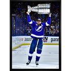 Steven Stamkos Tampa Bay Lightning Lifting 2021 Stanley Cup sur toile - Toile encadree - 22" x 31"-Impression sur toile de qualité supérieure avec bordures enveloppées