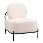 Zuo - Arendal Fauteuil d’appoint - Vanille-Assemblage requis