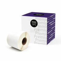 Premium Tape - Compatible avec Dymo 30323 Étiquettes d'expédition - Noir sur Blanc - 2-1/8" x 4" - 220 Étiquettes-Couleur: Noir / Blanc