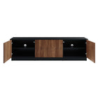 Modway - Holden 63 po Meuble TV, Noyer noir-Assemblée requise