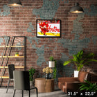 Johnny Gaudreau 20x29 Calgary Flames - Toile encadree - 31" x 22"-Sous licence officielle de la LNH et de l'AJLNH