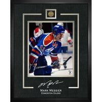 Mark Messier 16x20 Replica Signature Frame Oilers - Impression encadree - 16" x 20"-Qualité supérieure - virtual frames