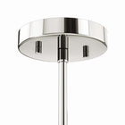 Modway - Rekindle 6-Lumière Lustre - Nickel poli-Nécessite 6 ampoules E12 de 60 W (non incluses)