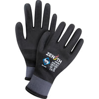 Zenith Safety - Gants enduits ZX-30° de première qualité - Taille 11 - Paquet de 12-Coquille sans coutures en nylon/Spandex de calibre 15 avec doublure en acrylique à 100 % qui offre une protection accrue contre le froid