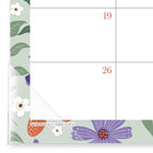 Mead - Sous-main compact fruits et fleurs 2026-2027 - 18 po x 11 po - 15 mois - bilingue-Section pour les notes