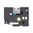 Brother - TZe241 Ruban laminé authentique pour étiqueteuses P-touch - 18 mm de largeur x 8 m de longueur - blanc avec texte noir-Pour une variété d’applications d’étiquetage au quotidien