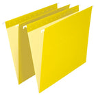Staples Chemises suspendues de couleur, format lettre, 8 1/2 po x 11 po, jaunes-Format lettre