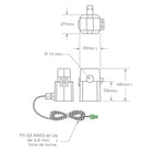 Emporia - Vue 3 Moniteur d'énergie domestique avec 8 capteurs de niveau de circuit 50A-10