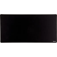 Fellowes - Breyta Tapis De Bureau - Noir-Le tapis de bureau grand format protège la surface du bureau contre la saleté et les égratignures, tout en créant une surface de travail sans reflet