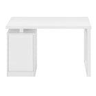 Monarch Specialties - 7690 Bureau 48 po L - Blanc Orientation Gauche Ou Droite-8