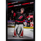 Frederick Andersen Hurricanes 2025 Playoffs - Toile encadree - 22" x 31"-Impression sur toile de qualité supérieure avec bordures enveloppées