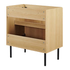 Modway - Chaucer 30" Armoire de toilette de salle de bain (lavabo non inclus) - Chêne-Bassin d’évier et installations non inclus