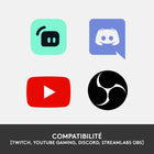 Logitech Creators StreamCam - Webcam Premium pour PC et Mac - Blanc-Multiples options de fixation : Atteignez un encadrement optimal des modes portraits et paysages et supportez la web caméra externe sur votre PC, ordinateur portable ou directement sur un trépied