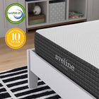 Modway - Aveline 8 po Matelas simple XL-Housse amovible à fermeture éclair en tricot extensible