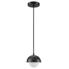 Modway - Eclipse Globe Lumière suspendue - Noir-Nécessite une ampoule G9 10W (non incluse)