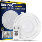 Bell+Howell - Plafonnier LED ultra-lumineux sans fil Bionic avec télécommande-Projecteur sans fil : évitez l'agitation des câbles et des installations coûteuses, la cloche plus howell plafonnier est complètement sans fil et parfait pour une utilisation dans les salons, les chambres à coucher, la cuisine, les garages, les couloirs, les placards et n'importe où autour de la maison avec zéro installation nécessaire