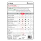 Texas Instruments – Calculatrice scientifique à alimentation solaire TI-30XIIS, 2 lignes, bleu-6 réglages décimaux et réglage de l'arrondisement. Touches de mémoire et de majoration. Alimentation double (solaire et à pile).