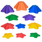 Outsunny - pierres d’équilibre grand format avec dessous antidérapant - multicolore - lot de 11-Un jouet actif et amusant pour permettre aux enfants de développer leur équilibre et leur coordination 