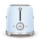 SMEG - Toaster Rétro À Long Slot 4 Tranches - Bleu-Nettoyer l'intérieur du grille-pain est plus facile grâce au tiroir à miettes.